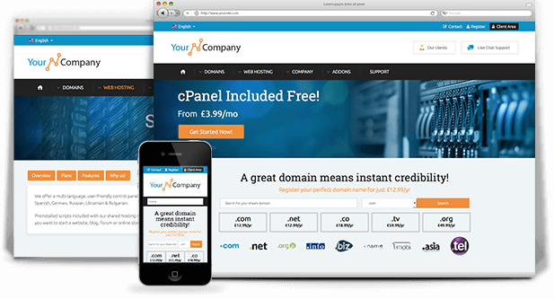 prosper php hosting template